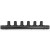 6-Branch PEX-A Expansion (F1960) Poly-Alloy Manifold, 1/2" Ports x 3/4" Inlet/Outlet, Open-Style, Lead-Free