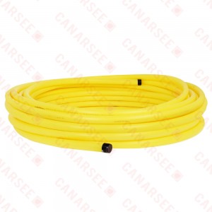 1" IPS x 100ft Yellow PE Gas Pipe for Underground Use, SDR-11