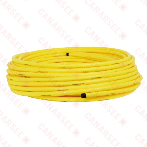 3/4" IPS x 300ft Yellow PE Gas Pipe for Underground Use, SDR-11