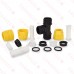 3/4" IPS Compression Tee for SDR-11 Yellow PE Gas Pipe