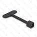 HearthMaster Angle Log Lighter Gas Valve Kit (Valve, Black Flange and Key), NG or LP