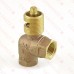 HearthMaster Angle Log Lighter Kit (Bar, Valve, Chrome Flange and Key), NG only