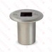 HearthMaster Straight Log Lighter Gas Valve Kit (Valve, Brushed Nickel Flange and Key), NG or LP