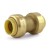 1/2" x 1/2" Push To Connect Coupling, Lead-Free