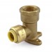 3/8" Push To Connect x 1/2" FNPT Drop Ear Elbow, Lead-Free 3/8" Push To Connect x 1/2" FNPT Drop Ear Elbow, Lead-Free