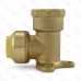 1/2" Push To Connect x 1/2" FNPT Drop Ear Elbow, Lead-Free