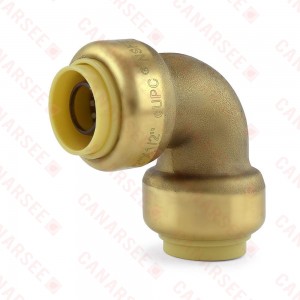 1/2" x 1/2" Push To Connect Elbow, Lead-Free