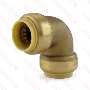 3/4" x 3/4" Push To Connect Elbow, Lead-Free