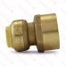 1/2" Push To Connect x 3/4" FNPT Adapter, Lead-Free