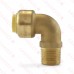 3/8" Push To Connect x 3/8" MNPT Elbow, Lead-Free 3/8" Push To Connect x 3/8" MNPT Elbow, Lead-Free