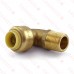 3/8" Push To Connect x 3/8" MNPT Elbow, Lead-Free 3/8" Push To Connect x 3/8" MNPT Elbow, Lead-Free