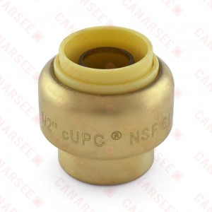 1/2" Push To Connect Plug/Cap, Lead-Free