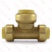 1/2" x 1/2" x 3/4" Push To Connect Reducing Tee, Lead-Free 1/2" x 1/2" x 3/4" Push To Connect Reducing Tee, Lead-Free
