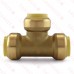 3/4" x 3/4" x 3/4" Push To Connect Tee, Lead-Free