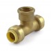 1/2" Push To Connect x 1/2" FNPT Tee, Lead-Free 1/2" Push To Connect x 1/2" FNPT Tee, Lead-Free