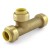 1/2" x 1/2" x 1/2" Push To Connect Slip Tee, Lead-Free