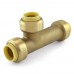 1/2" x 1/2" x 1/2" Push To Connect Slip Tee, Lead-Free