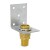 Angle Mounting Bracket w/ 1/2" MIP (3/8" FIP) x 1/2" CSST Adapter