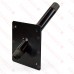 1/2" MIP x MIP Fireplace 45° Stub-Out Elbow w/ Plate