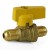 3/8" Gas Ball Valve (Flare x Flare)