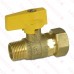 3/4" MIP x 3/4" ProFlex CSST Gas Ball Valve