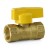 1/2" Gas Ball Valve (FIP x FIP), One-Piece
