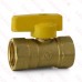 3/4" Gas Ball Valve (FIP x FIP), One-Piece