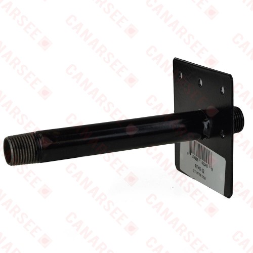 1/2" MIP x MIP Meter Stub-Out w/ Plate