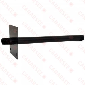 1/2" MIP x MIP Meter Stub-Out w/ Plate