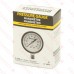 0-100 psi, Brass Pressure Gauge, 2" Dial, 1/4" NPT (Lead-Free)..