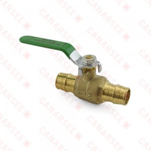 3/4" Expansion PEX Brass Ball Valve, Lead-Free