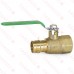 1" PEX Expansion x 1" FPT Brass Ball Valve, Lead-Free