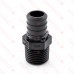 3/4" PEX x 1/2" Male Threaded Adapter, Poly Alloy, Lead-Free
