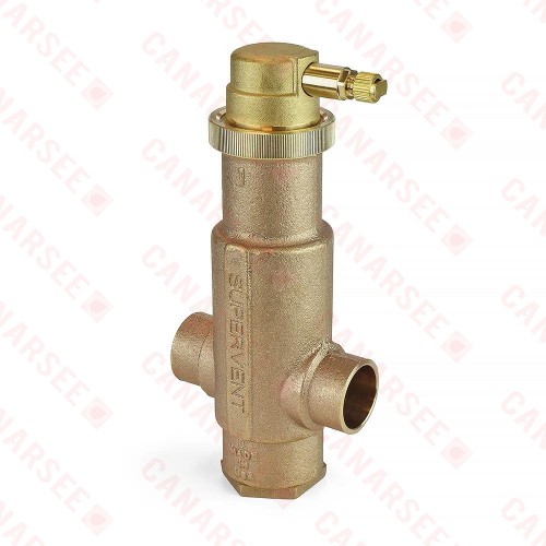 1" Sweat, SuperVent Air Eliminator