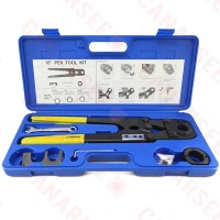 Everhot PXT3203 PEX Crimp Tool Kit for sizes 1" and 1-1/4"
