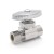 1/2” Sweat x 3/8” OD Compression Straight Stop Valve (Multi-Turn), Lead-Free
