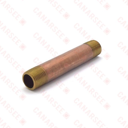 1/2” x 4-1/2” Brass Pipe Nipple