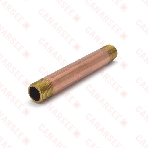 1/2” x 5-1/2” Brass Pipe Nipple