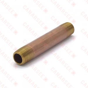 Everhot RB-014X3 1/4" x 3" Brass Pipe Nipple
