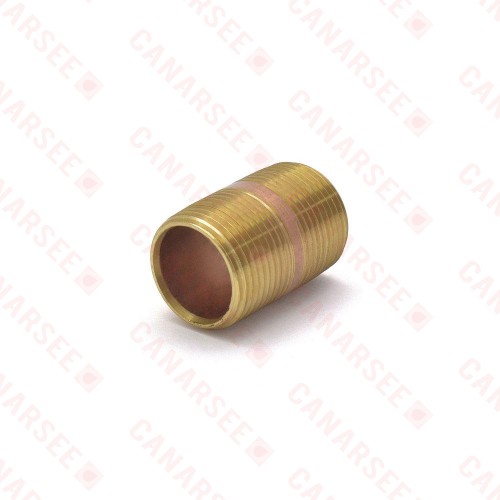 3/4” x 1-1/2” Brass Pipe Nipple