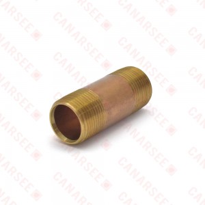 Everhot RB-034X212 3/4" x 2-1/2" Brass Pipe Nipple