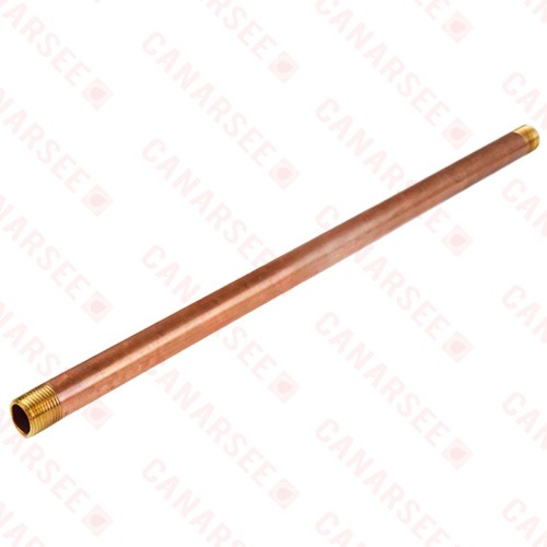 3/4" x 16" Brass Pipe Nipple