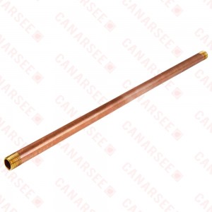 3/4" x 24" Brass Pipe Nipple
