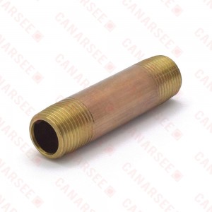 Everhot RB-038X212 3/8" x 2-1/2" Brass Pipe Nipple