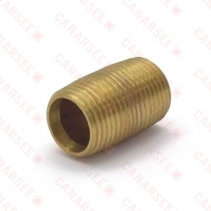 3/8” x Close Brass Pipe Nipple