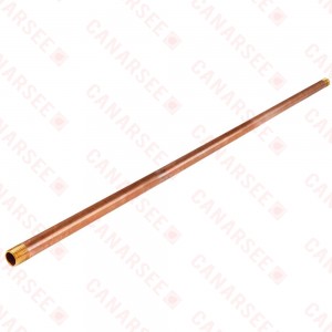 1" x 36" Brass Pipe Nipple