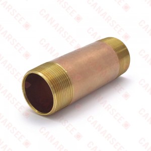 1-1/2” x 5” Brass Pipe Nipple
