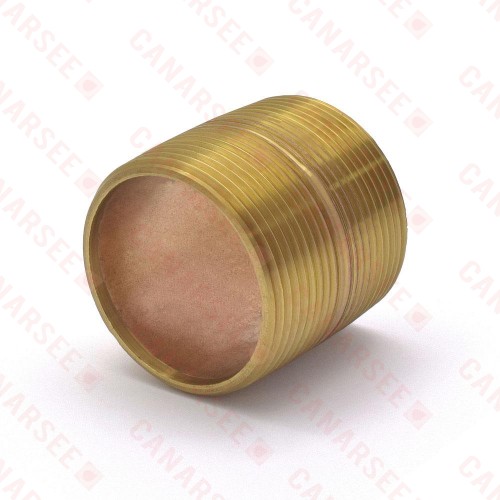 Everhot RB-112XCL 1-1/2" x Close Brass Pipe Nipple