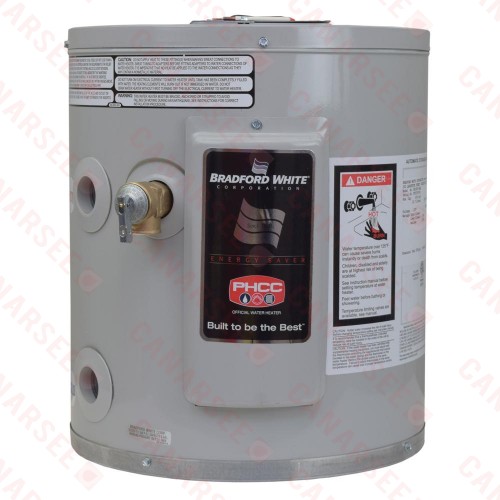 6 Gal, Compact/Utility Electric Water Heater, 120V, 6-Yr Wrty