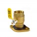 1-1/4" Threaded Isolator Valve w/ Rotating Flange